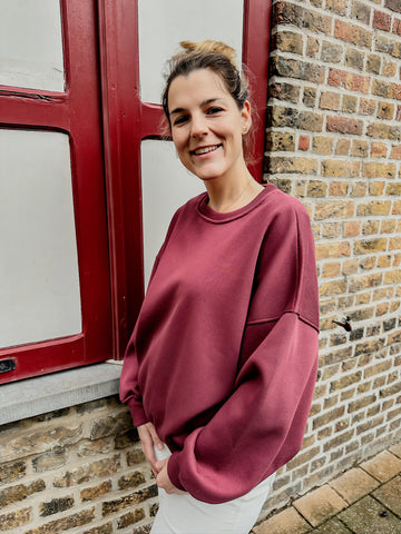 Sweater SABRINA - Bordeaux