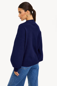 Sweater LEIA - dark blue