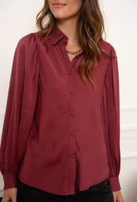 Blouse HILDE - Bordeaux