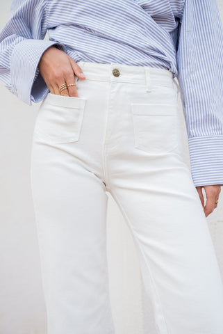 Jeans FANNY - White